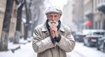 Mróz groźny dla serca. Kardiolodzy ostrzegają przed zimowymi zagrożeniami