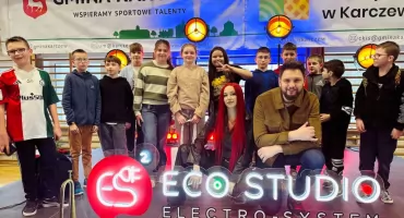 Walentynkowe Eco Studio w Karczewie. Saszan i Kuba Klym uczyli, jak kochać planetę i segregować elektroodpady