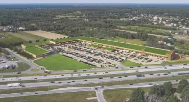 Park handlowy Świderek w Otwocku przy S17 będzie otwarty jeszcze w tym roku. Największy obiekt handlowy w powiecie rośnie w oczach