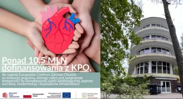 Ponad 10 mln zł z KPO dla ECZ w Otwocku. Szpital zmodernizuje kardiologię
