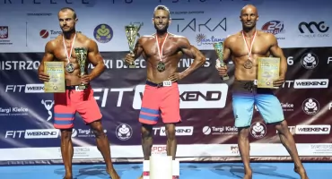 Mieszkaniec Otwocka Mistrzem Polski Fitness Plażowe Mężczyzn