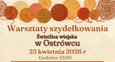 Warsztaty szydełkowania w Ostrówcu