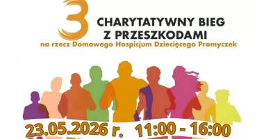 Bieg z przeszkodami dla Promyczka w Otwocku. Pomóż i pobiegnij 23 maja