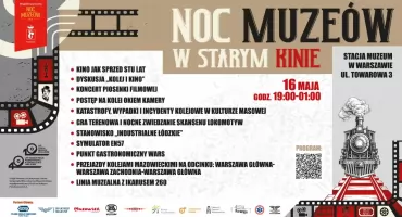 Filmowa podróż w czasie - Noc Muzeów 2026 w Stacji Muzeum