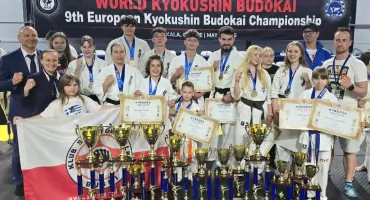 Karatecy KSW Bushi z Józefowa podbili mistrzostwa Europy. 15 medali w Grecji!