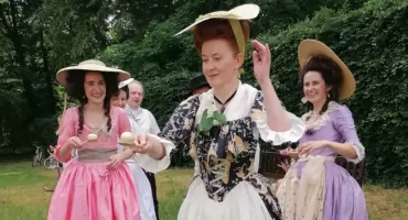 Dawne gry i zabawy dworskie wracają do pałacu w Otwocku Wielkim