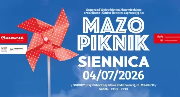 MAZOpiknik w Siennicy. Rafał Maserak poprowadzi warsztaty tańca, a gwiazdą wieczoru będzie Blanka