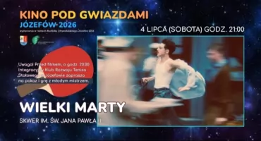 Kino pod gwiazdami wraca do Józefowa. Darmowe seanse już od 4 lipca