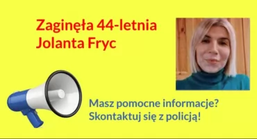 Zaginęła 44-letnia Jolanta Fryc. Policja z Otwocka prosi o pilny kontakt