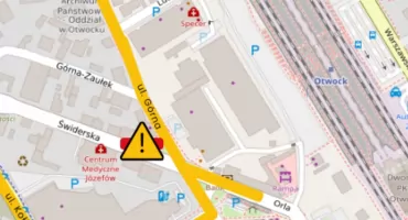 Otwock. Świderska zamknięta w czwartek wieczorem - pilne roboty drogowe