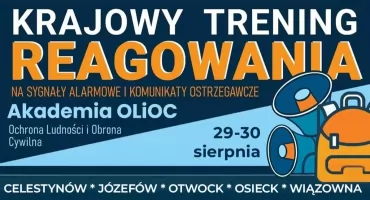 Krajowy Trening Reagowania w powiecie otwockim. Sprawdź, gdzie nauczysz się reagować w sytuacji zagrożenia