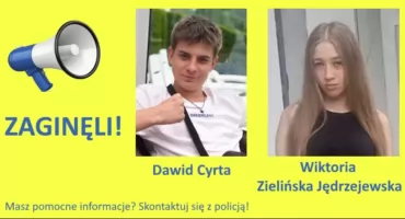 Poszukiwania Dawida i Wiktorii. Dwójka 16-latków zaginęła na terenie powiatu otwockiego