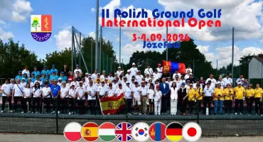 Ground golf podbił Józefów. Ponad 100 zawodników z całego świata rywalizowało w II Polish Open