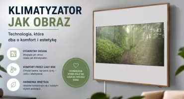 Obraz, który chłodzi i grzeje? Tak wygląda nowoczesna klimatyzacja